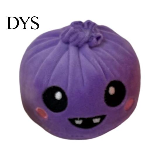 Durable Cotton Plush Pendant Stuffed Dumplings Keychains, Mini Toys, Kawaii Key Chain Backpack Charms, Collectible Food Charm Soft Fidget Keychains