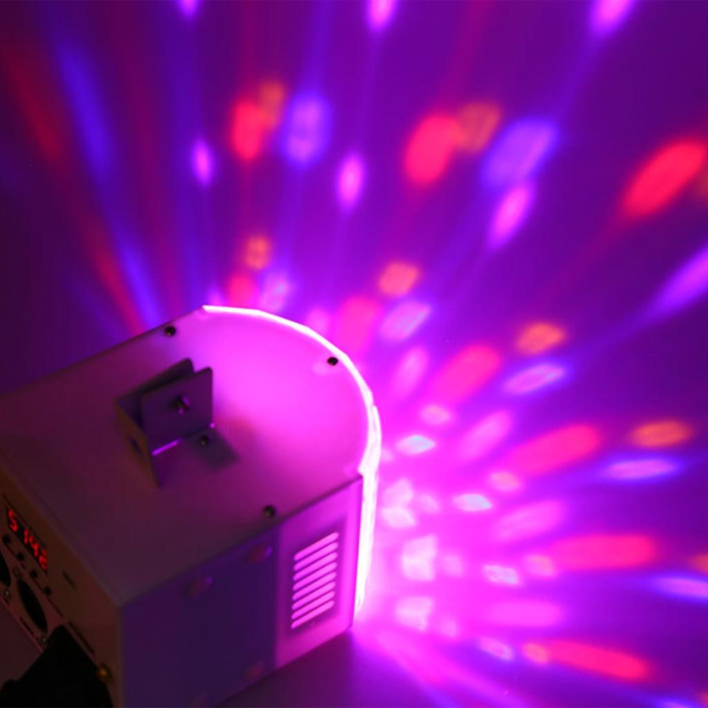 LED mini KTV bar pokojová světla scénická světla ovládání zvuku sedm barev otočná světla