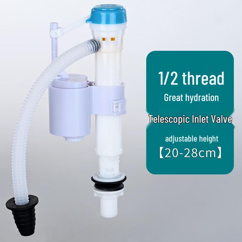 Toilet Tank Water Inlet Valve Replacement