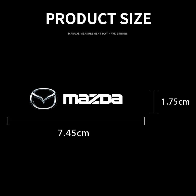 Car Brake Caliper Badge Decoration Sticker For Mazda ATENZA Axela 5 6 323 626 RX8 CX6 CX-5 CX4 MX3 MX5 Ms M3 M6 Car Accessories nh1