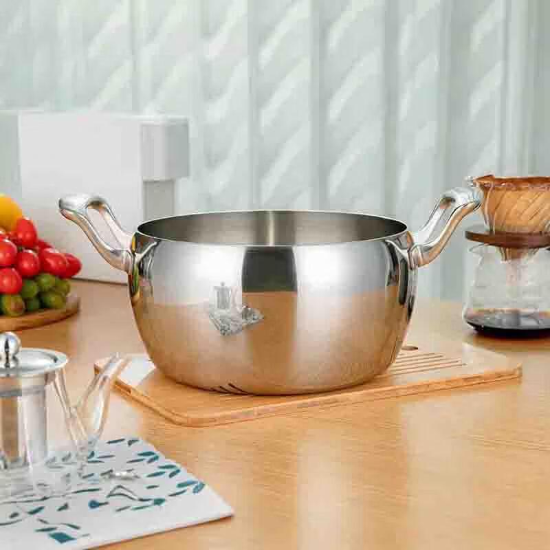 KATA Stainless Steel Non-Coated Apple Soup Pot