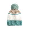 New Waterproof Ski Unisex Winter Warm Knitted Beanie Pom Acrylic Cable Knit Hat