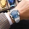 BINBOND Iron Man's Mask Luxury Quartz Watches For Men Luminous Waterproof Precise Men's Watch Stainless Steel Casual Reloj