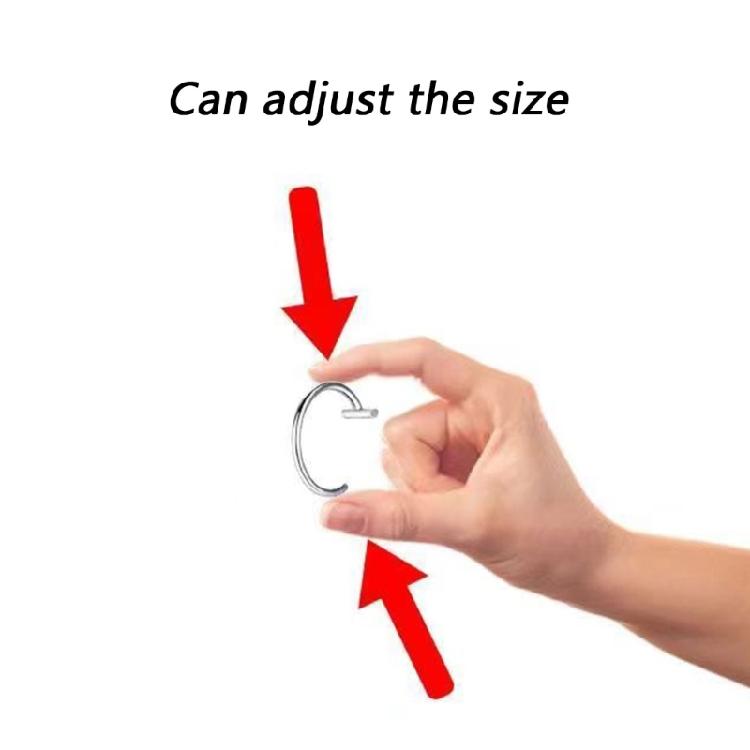 Gioielli per Labbra a Clip Anelli per Labbra Punk Gioielli per il Corpo da Donna Acciaio Inossidabile Texture Adatto per Stili di Vita Alternativi Indossare
