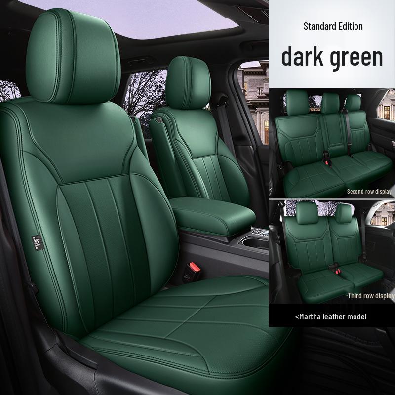 All-Season Universal Leather Seat Cover, Wear-Resistant, Full Coverage, Fits All Car Models