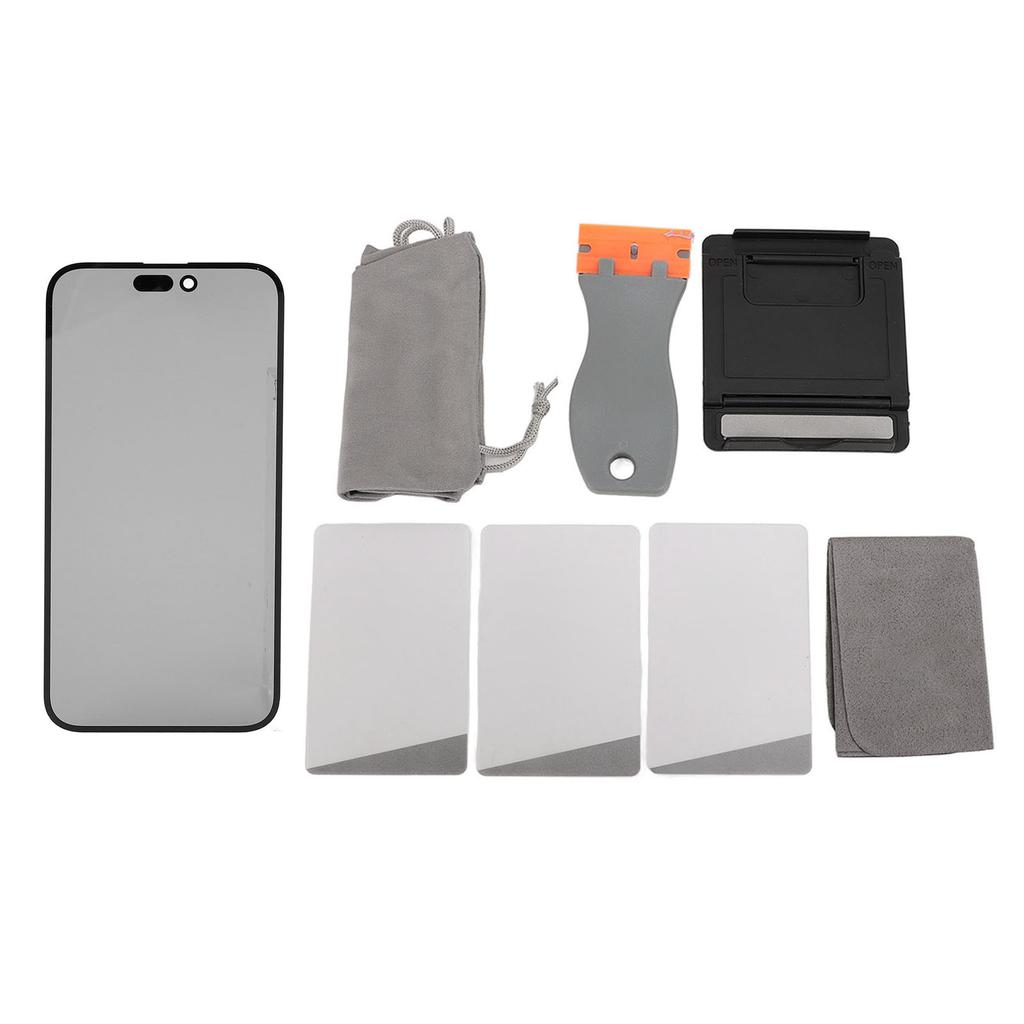 Phone Front Outer Glass Screen Replacement Repair Kit for IOS 14 Pro with OCA Adhesive