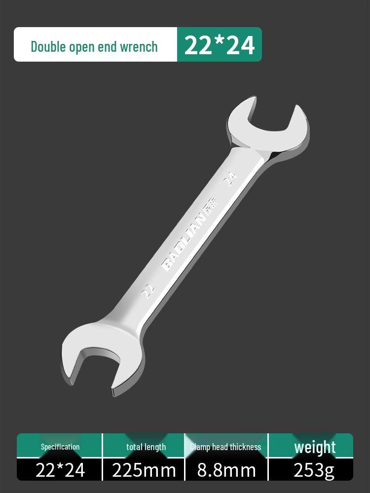 Doppelmaulschlüssel-Satz: 14-17mm, 10# 8-10mm Gabel- und Festkopfschlüssel