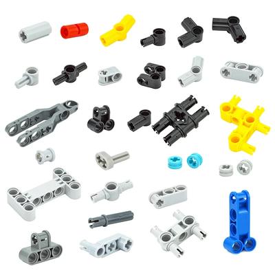 MOC Bausteine DIY Technische Teile Achsstifte Verbinder Bausteine 32034 3 32014 2853 3713 57515 14720 87082 Lernspielzeug