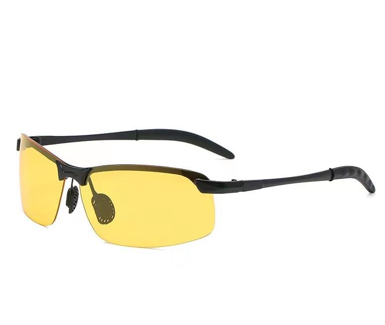 Men's 3043 Color-Changing Polarized Sunglasses - Day & Night Vision for Driving & Fishing