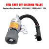 1E231-60011 Fuel Shut Down Solenoid For Kubota V2203 D722 D902 Engline M8200