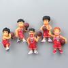 5pcs/set Anime SLAM DUNK Cute Model Fridge Magnet Toy Sakuragi Hanamichi Rukawa Kaede Creative Refrigerator Magnets Gifts