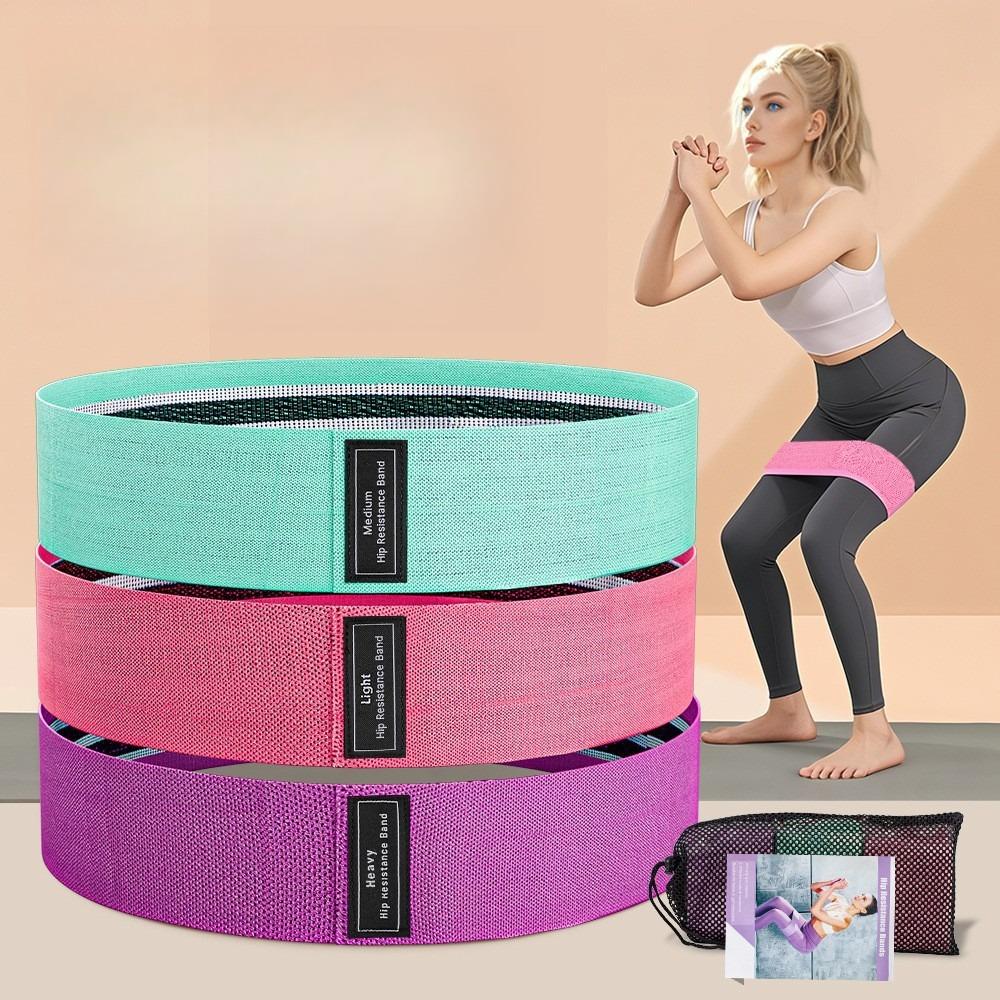 Squat hip ring yoga resistance band abuse buttocks beautiful buttocks non-slip bodybuilding ring elastic band