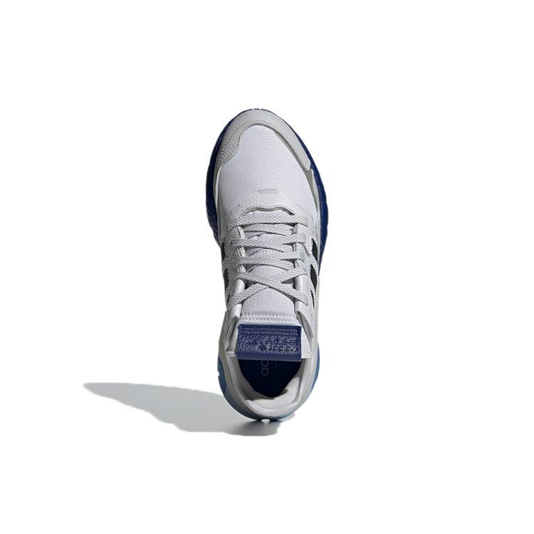 Adidas Originals Nite Jogger Synthetic Leather Classic Logo Slip Resistant Durable Breathable Low Top Lifestyle Casual Shoes Unisex Sneakers H01716