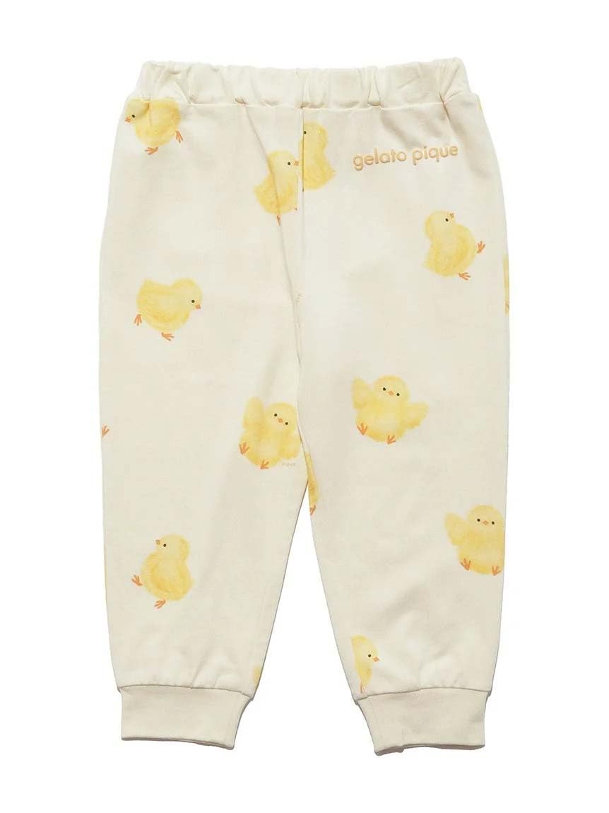 

Gelato Pique Baby Chick Print Pants PBCP244470 YEL