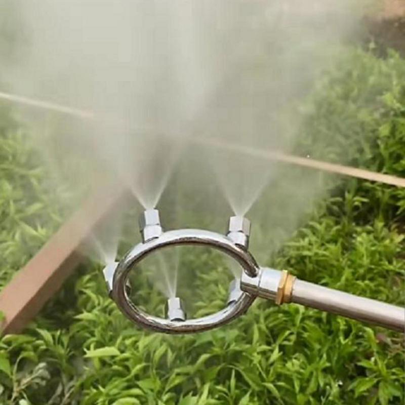 3/4/5 Heads M14 High Pressure Agriculture Garden Electric Sprayer Nozzle Sprinkler Superfine Atomization Misting Spray Dispenser