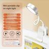 Mini LED Reading Book Light Table Lamp 3 Modes Adjustable Eye Protection Clip-On Study Reading Lamp for Travel Bedroom Book
