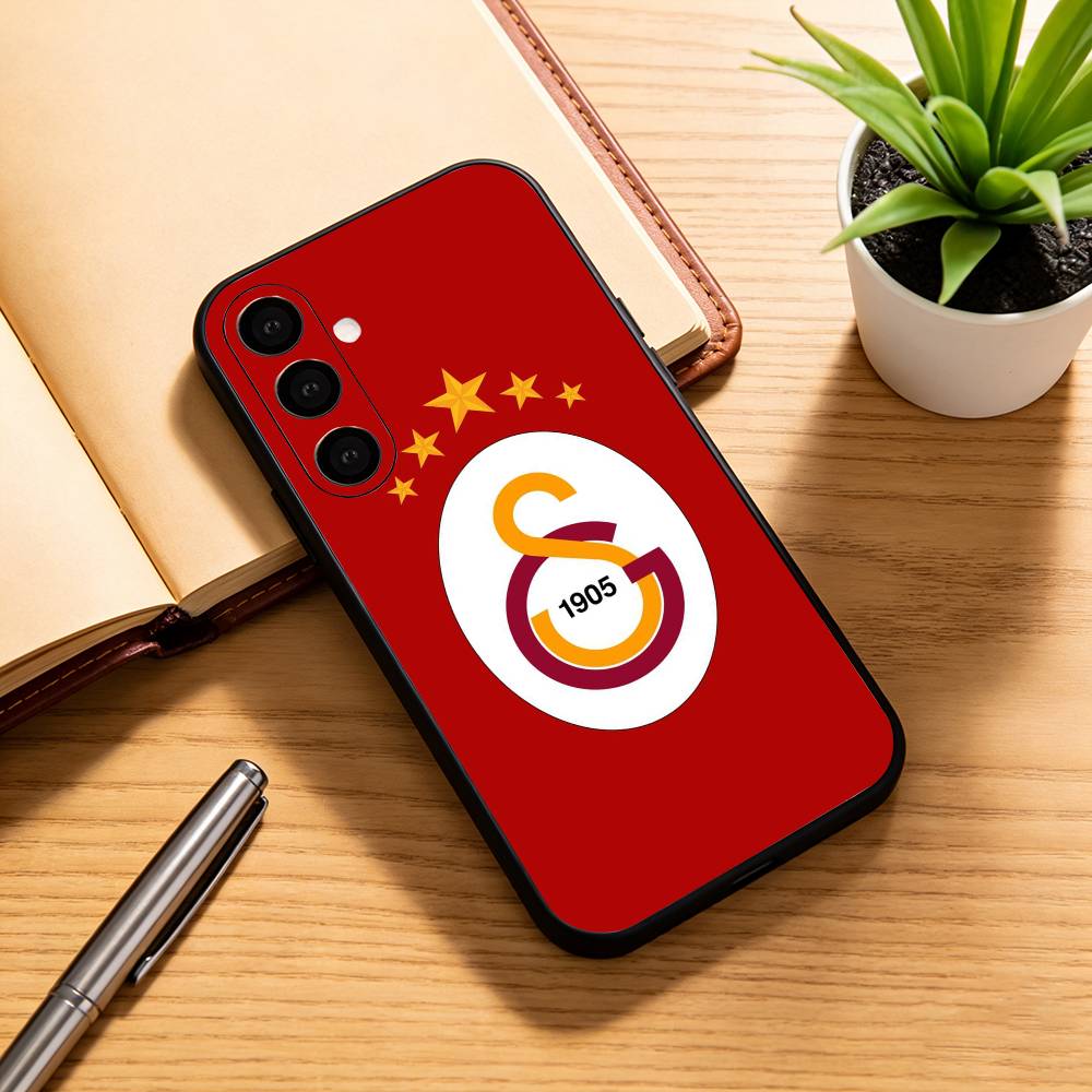 G-Galatasaray-y SK Handyhülle Schwarzes Silikon Weich Für Samsung Galaxy A73,A72,A71,A70,A53,A52,A51