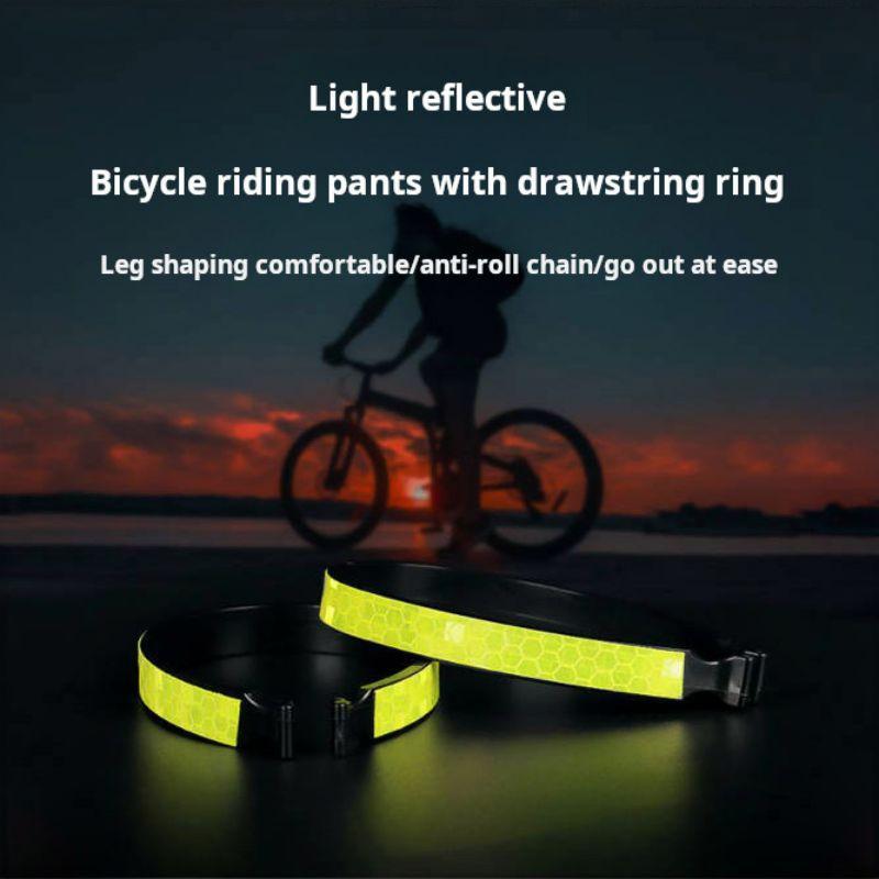 Reflective Pants Clamp Reflective Panty Ring Night Cycling Mountain Running Safety Reflective Belts