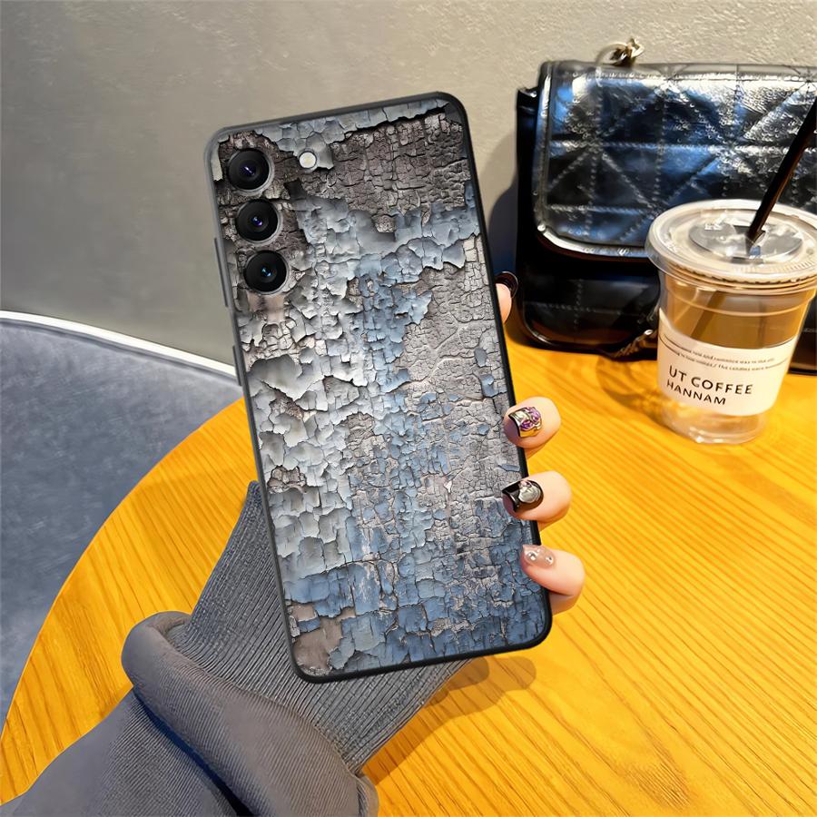 Case for Samsung Galaxy A50 A70 A06 A07 A30 A40 A01 A02 A03 Note 20 Ultra 9 10 A04 A10 A20 A05 Phone Cover Rust Art