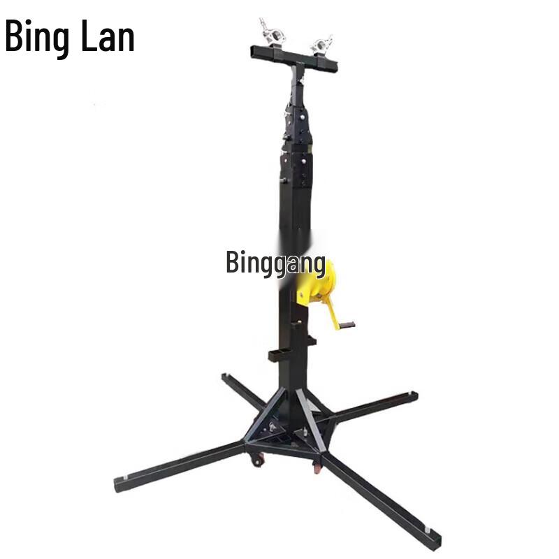 BINGLAN Heavy-Duty Hand-Crank Extendable Display Stand