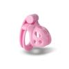 Super Mini Cobra Chastity Cage Devices Pink/Black/Whie Penis Lock with 4 Size Cock Rings Men Cuckold Lockdown Bird Adult Sex Toy