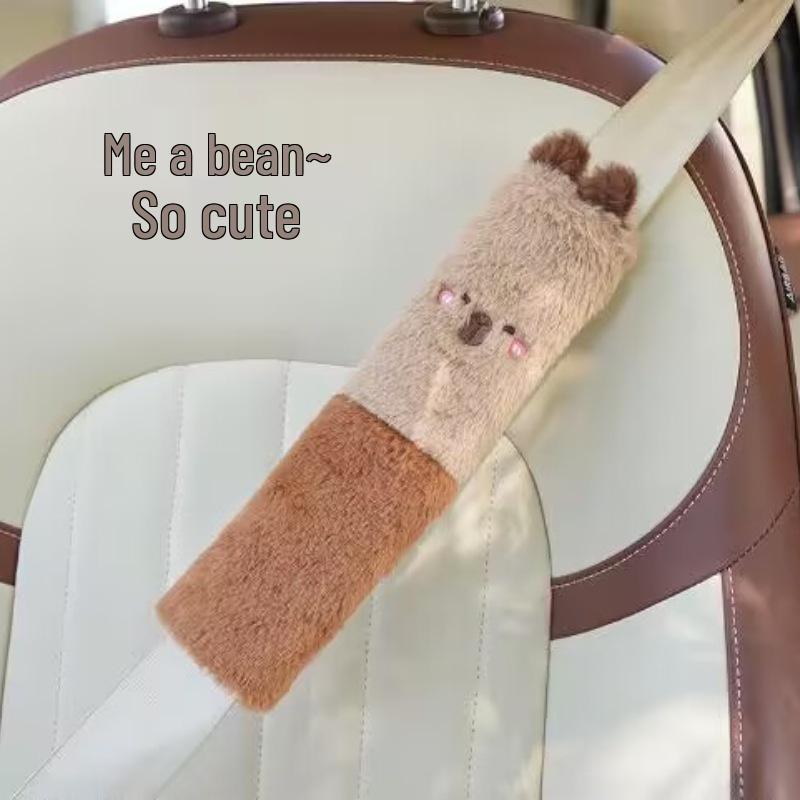 Cartoon Capybara Car Tissue Box - Seat Back Hanging Style Interior Decoration