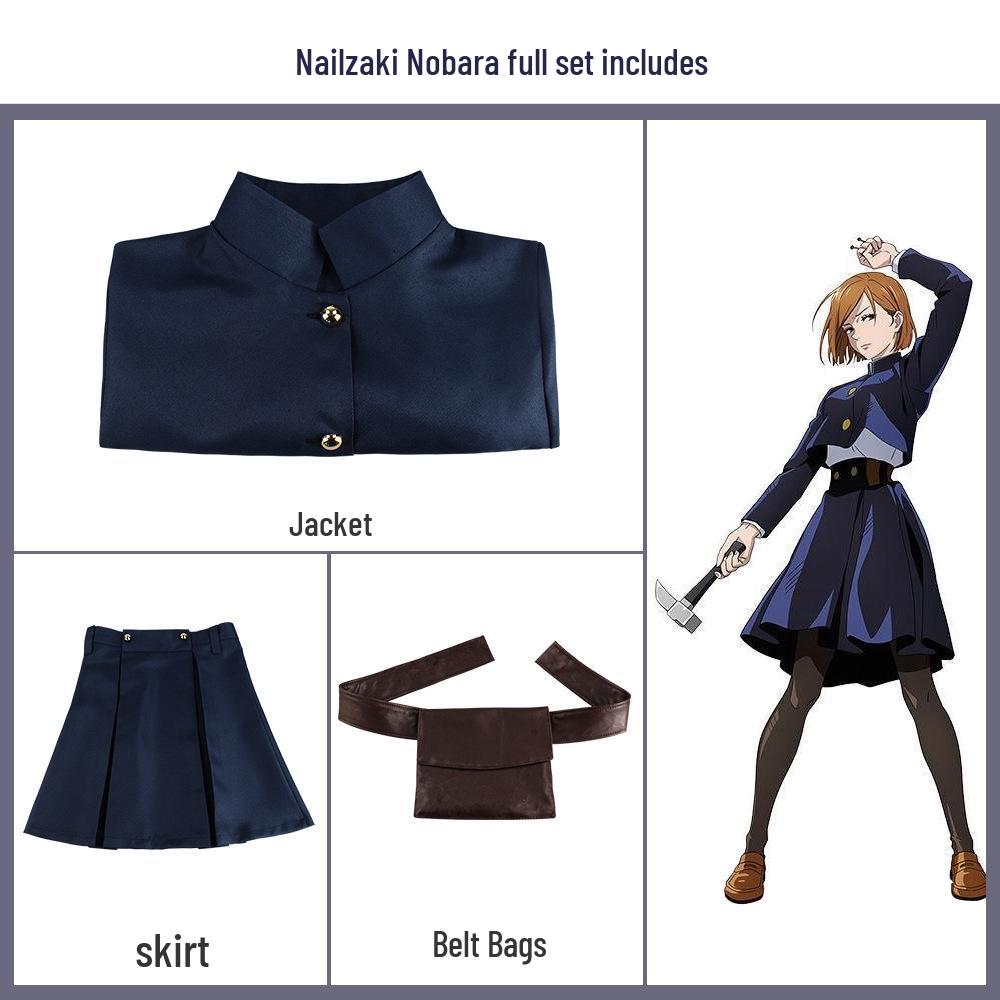 Jujutsu Kaisen Costume: Gojo, Itadori, Fushiguro, Inumaki, Kugisaki - In Stock