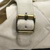 GUCCI monk strap suede leather shoes 45 28-28.5 white beige(USED)