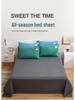 Nordic Style Solid Color Bed Sheet, Single Piece, Student Dormitory, Non-Pilling