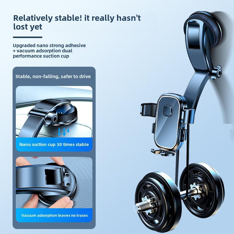 2023 Universal Car Phone Holder with Suction Cup for Stable Navigation