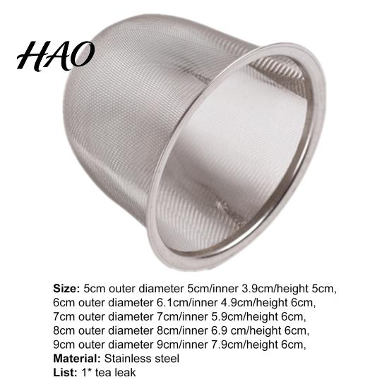 Kitchen Tea Infuser Wear Resistant Food Grade Stainless Spice Filter Steel Accessories for Strainer