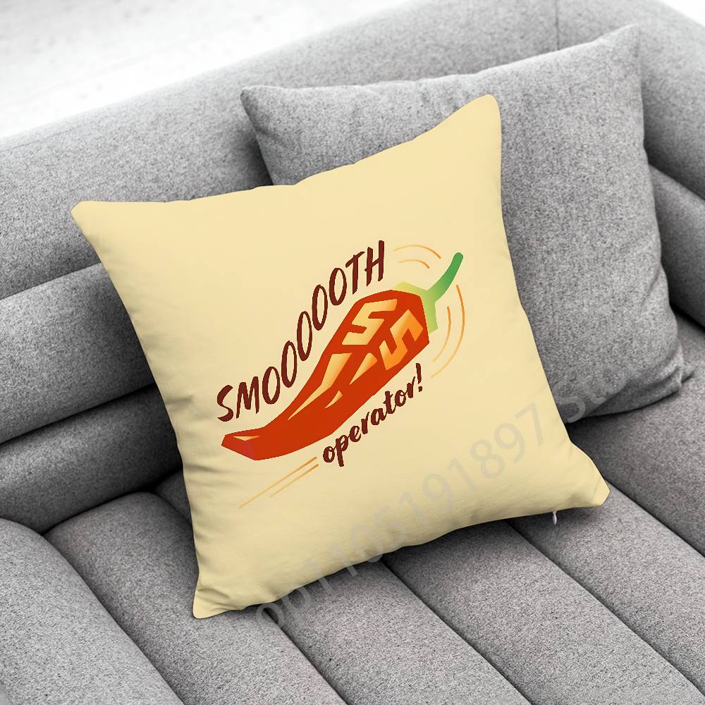 Housse de coussin décoratif C-Carlos Sainz Smooth Operator Pour 50x50cm 40x40cm 55x55cm 45x45cm 30x30cm Carré Housse de taie d'oreiller de chambre 35x35cm