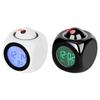 Projection Alarm Clock Ceiling Display Snooze Desk Table Clock Voice Multifunction Digital Projection Clock Temperature Display