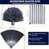 Extendable Spider Web Duster for Ceiling Cleaning Household Cobweb Remover Tool Dusting Brush for Roof Wall High Corners