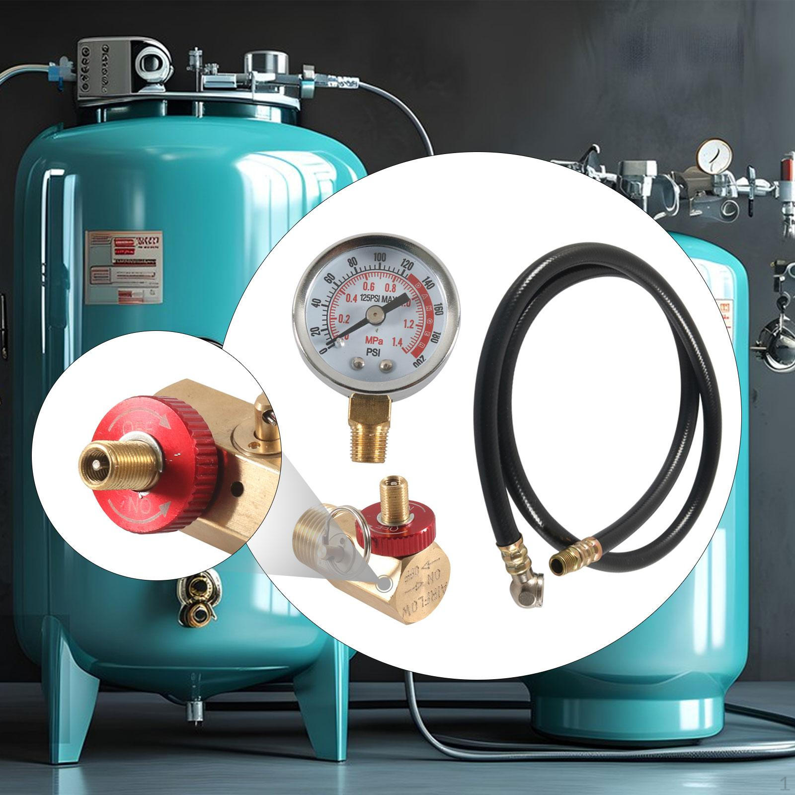 

Air Tank Repair Kit Replacement Portable High Performance for Carry Maintenance with Hose