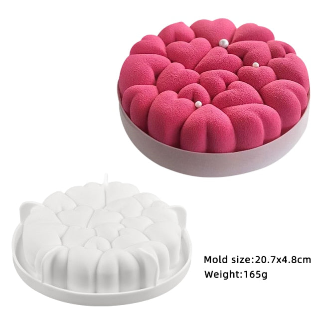 27 Style Silicone Cake Molds Pastry Bakeware Set Non-Stick Mousse Mould Party Dessert Baking Tools Decorating Pan Kitchen Tools Silicone Cupcake Bakin