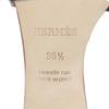 Pristine HERMES Mule Oasis H logo sandals Brown leather Women 36.5 071002Z Used