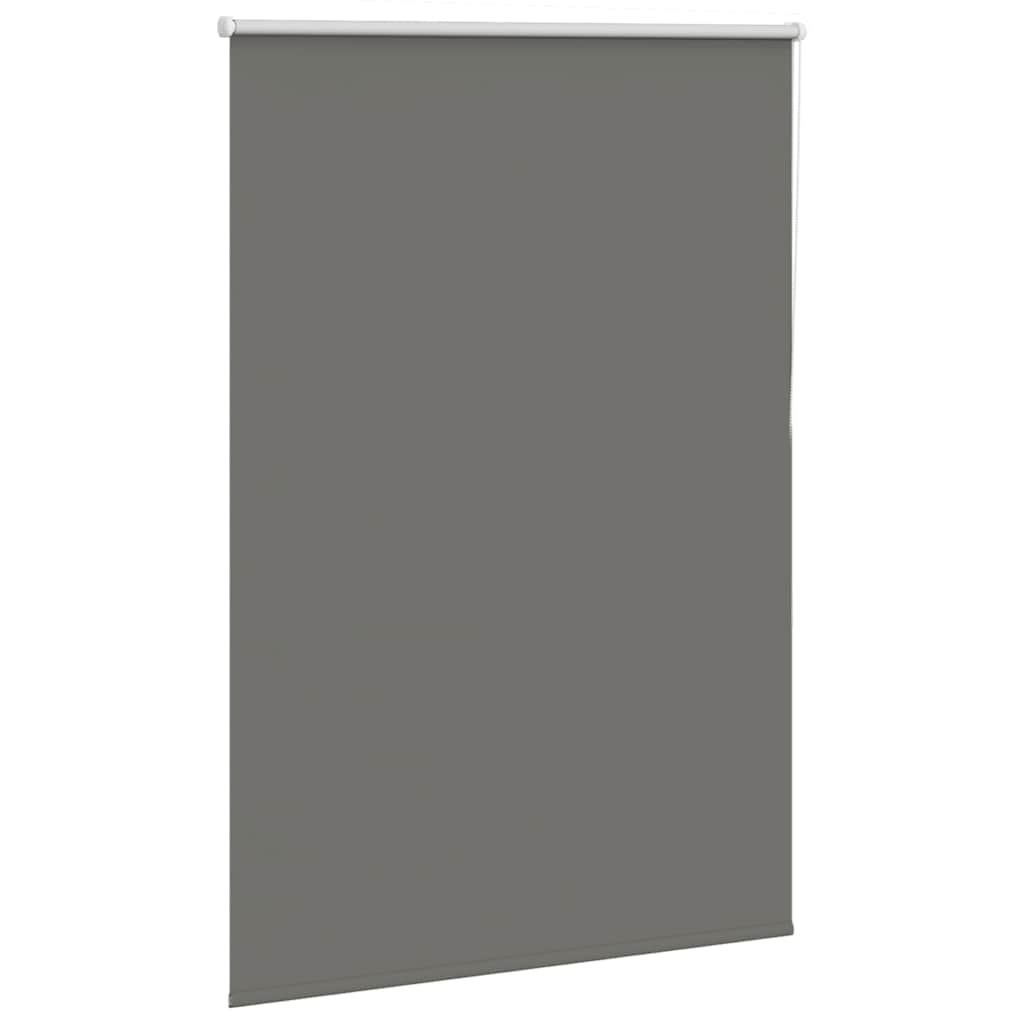 Roleta Zaciemniająca Szara 95X150 Cm Szerokość Tkaniny 90,7 Cm