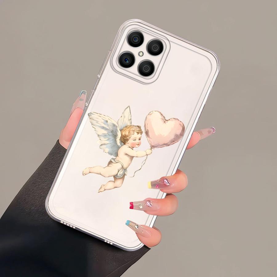 

Angel Baby Soft Phone Cover Case for Honor X9a 90 Lite X9b X8a X8 X8b X7b Honor X8a