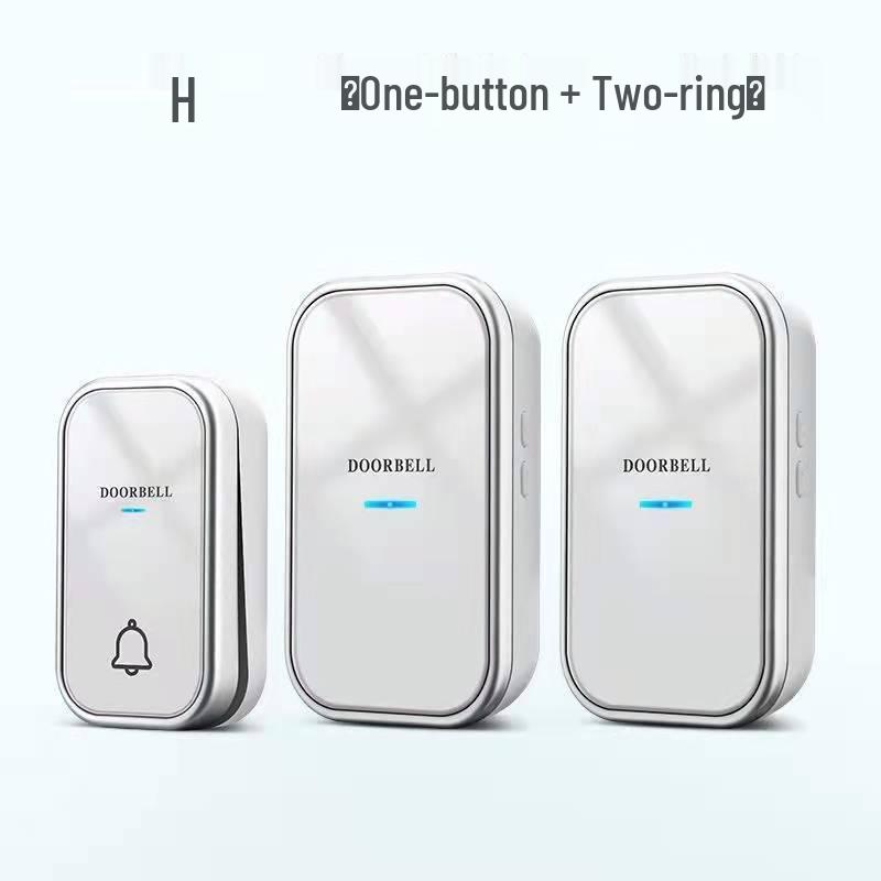 Battery-Free Wireless Doorbell: Waterproof, Long-Range, Smart Call for Home or Office.