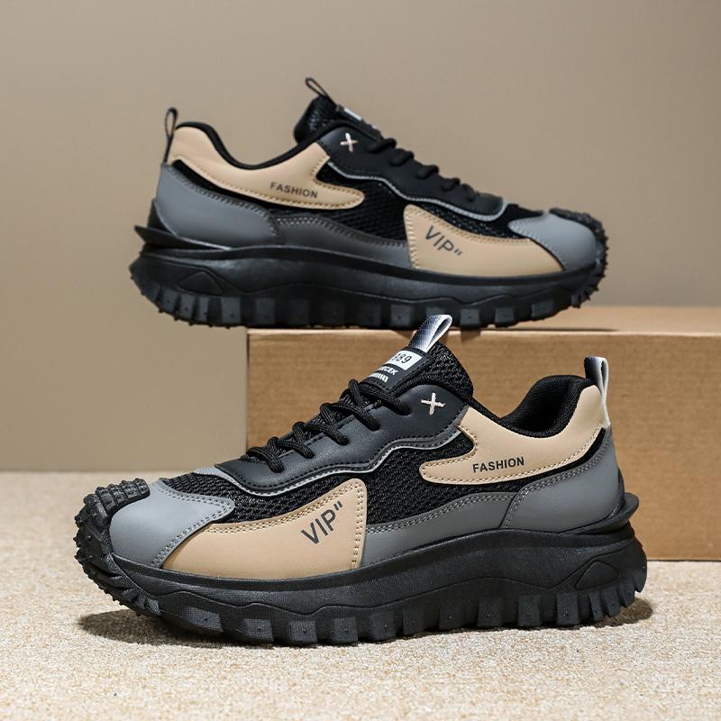 

Street Trendy Fashion Sneakers Versatile Running Shoes 46 чорний