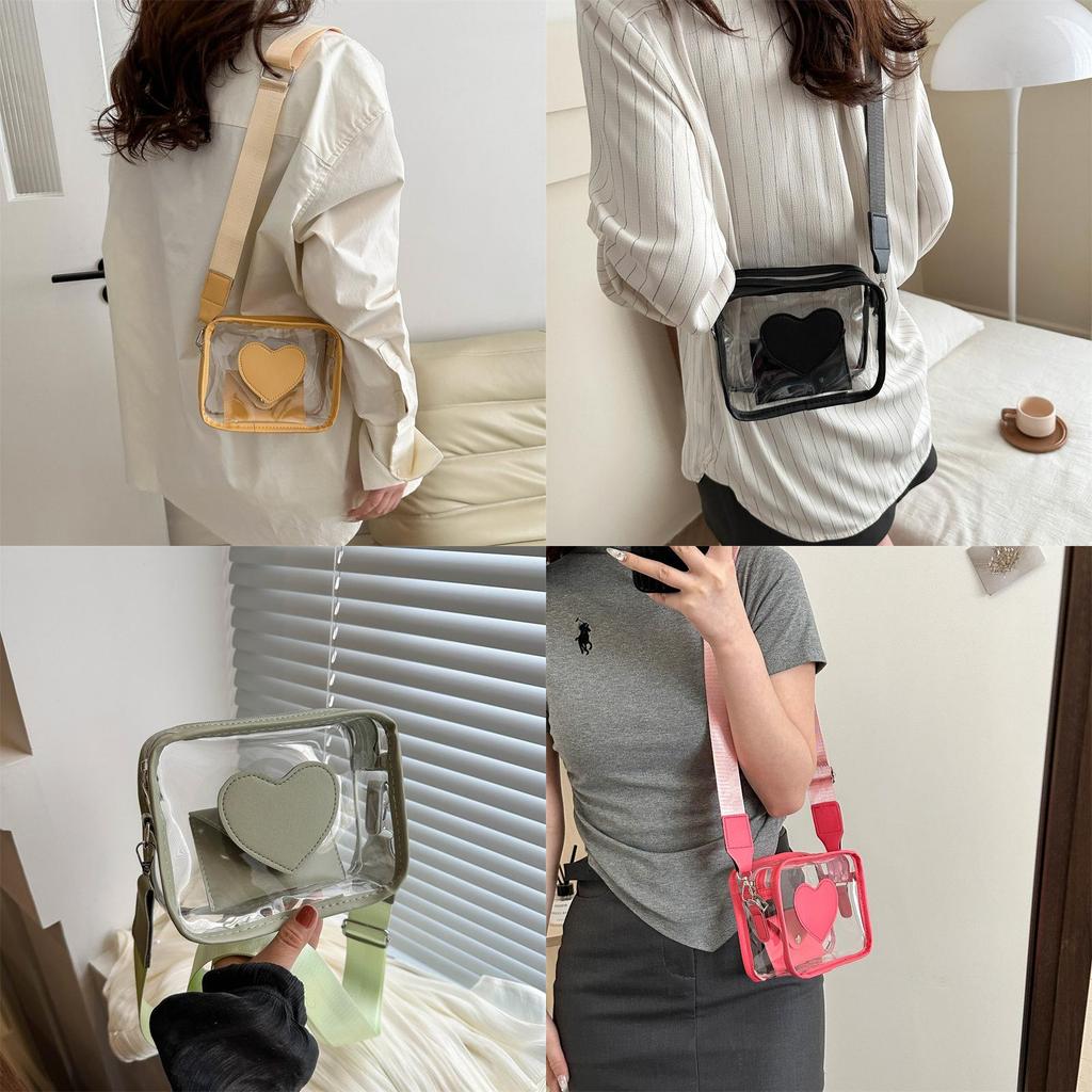 Chic And Stylish Spring Fashion Jelly Shoulder Bag For Women In Black White Green Yellow And Pink Colors