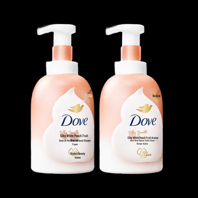 Dove White Peach Fruity Shower Foam