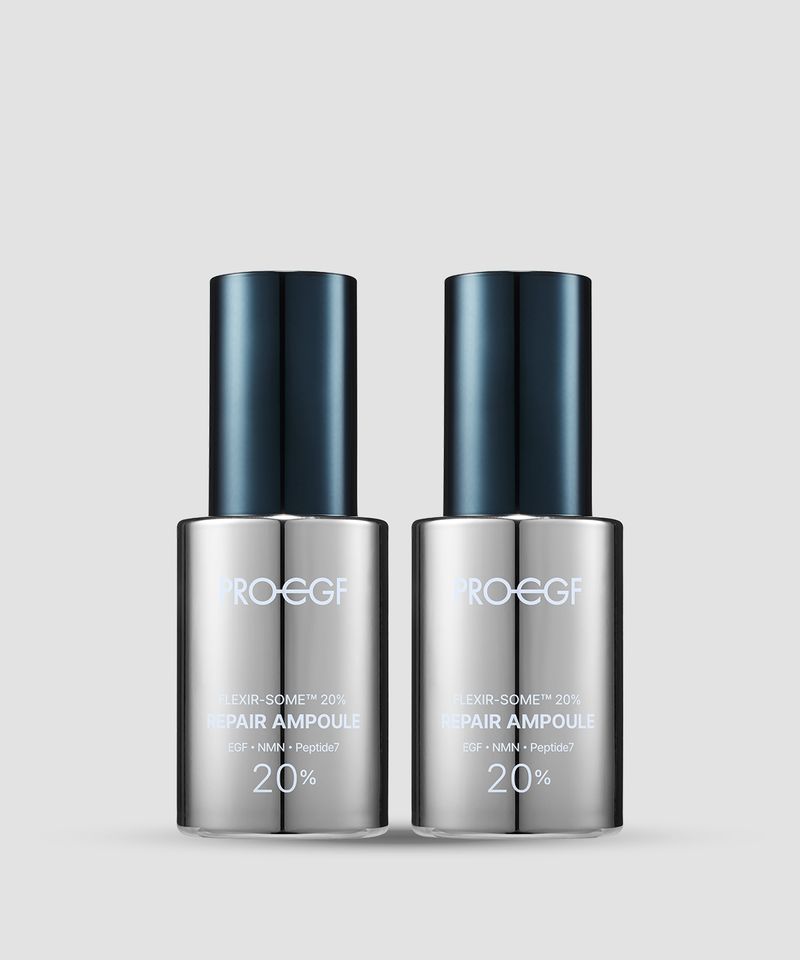 Derma Factory PRO EGF Flexiasome 20% Repair Ampoule 30ml x 2