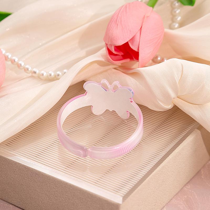 Adorable Butterfly & Sunflower Children's Bracelet - Cute Cartoon Flower Jewelry