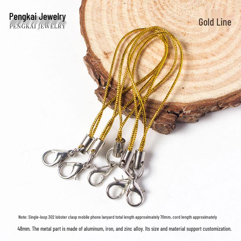 DIY Buntes Handy-Lanyard mit Karabinerverschluss – Handgefertigtes Schmuckaccessoire und Anhängerseil