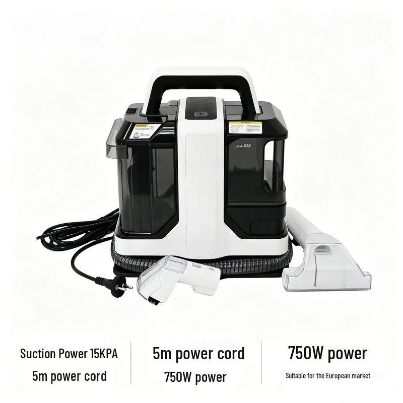 

750W European Fabric Cleaner: Compact Sofa & Mattress Suction and Spray Machine European Standard Blue