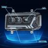 Qingdao LED Dual Lens Headlight Assembly for Jiefang TianV Modification