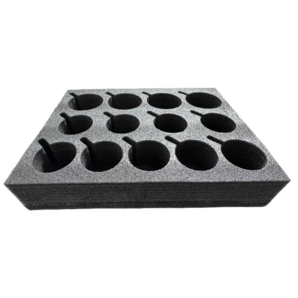 

Thickened Cup Holder Multi-Cup Coffee Carrier Cup Holder Rack Cup Storage Rack Travel Vehicle чорний