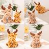Plush Reindeer Toy For With Pp Cotton Filling Gift For Children